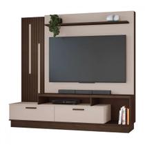 Estante para TV até 65 Polegadas Despertar Candian - Café/Off - JCM Móveis