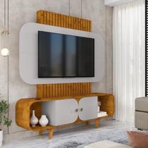 Estante para TV até 75 Polegadas Pés em Madeira Maciça Embaú