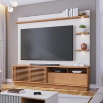 Estante para TV e Home Theater até 70 Polegadas com LED 200cmx188cm Led 1 Porta Campeche