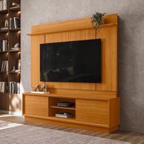 Estante para TV e Home Theater até 75 Polegadas 183,5CMX186,5cm 2 Portas Siena Marrom Cinamomo