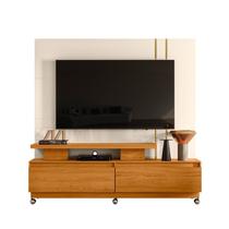 Estante para TV e Home Theater New Apolo Cinamomo/Off White - Madetec