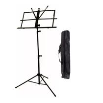 Estante partitura dobrável suporte preta CSM (unidade) Estante partitura dobrável suporte preta CSM (unidade)
