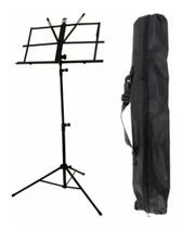 Estante Partitura Pedestal Dobrável com Bag - MXT