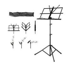 Estante Partitura Profissional Tripé Bolsa Maestro Igreja