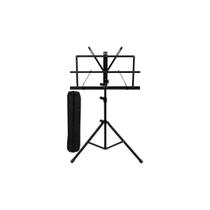 Estante partitura suporte pedestal retrátil dobrável + bolsa Estante partitura suporte pedestal retrátil dobrável + bolsa