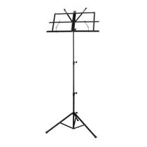 Estante Partituras Retrátil c/ Bolsa - Preto Estante Partituras Retrátil c/ Bolsa - Preto