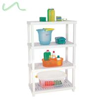 Estante Plástica Tubular Com 4 Prateleiras Branca Vig Ordene Estante Plástica Tubular Com 4 Prateleiras Branca Vig Ordene