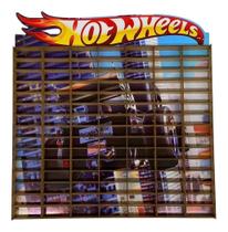 Estante Porta 105 Carrinhos Mdf Adesivado Hotwheels Novidade - PEDREIRA ARTES DECORAÇÕES