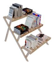 Estante Portatil expositora de Livros Design Piramide Estante Portatil expositora de Livros Design Piramide