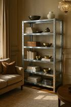 Estante Prateleira Aço Dupla 6 Bandeja 60cm Galvanizada - Rede Móveis