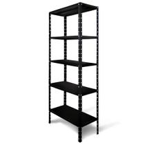 Estante Prateleira de Aço Modular Multiuso Armário Livreiro Com 5 Bandejas até 30kg por bandejas Estante Prateleira de Aço Modular Multiuso Armário Livreiro Com 5 Bandejas até 30kg por bandejas