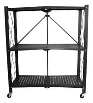 Estante Prateleira Dobrável Com 3 Andares Nakasaki Estante Prateleira Dobrável Com 3 Andares Nakasaki