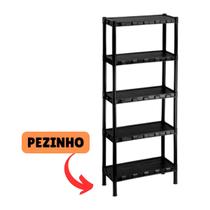Estante Prateleira Grande 5 Andares Organizadora Modular Multiuso Plástico Estante Prateleira Grande 5 Andares Organizadora Modular Multiuso Plástico