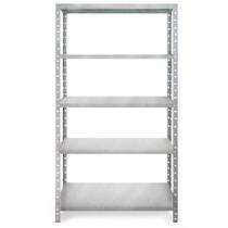 Estante Prateleira Modular de Aço Galvonizado 90CM Multiuso Armário Livreiro Com 5 Bandejas até 30kg por bandejas