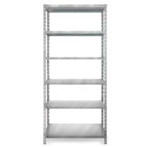 Estante Prateleira Modular de Aço Galvonizado Multiuso Armário Livreiro Com 6 Bandejas até 30kg por bandejas Estante Prateleira Modular de Aço Galvonizado Multiuso Armário Livreiro Com 6 Bandejas até 30kg por bandejas