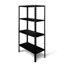 Estante Prateleira Modular de Aço Multiuso Armário Livreiro Com 4 Bandejas até 30kg por bandejas