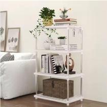 Estante Prateleira Multiuso Organizadora Multiuso 4 Andares Banheiro Cozinha - Top Rio Estante Prateleira Multiuso Organizadora Multiuso 4 Andares Banheiro Cozinha - Top Rio