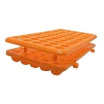 Estante Rack em ABS c/ Ventosa p/ 50 tubos