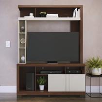 Estante Rack para TV até 50 Polegadas 2 Portas com Nichos 136cm Colibri Estante Rack para TV até 50 Polegadas 2 Portas com Nichos 136cm Colibri
