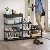 Estante Rack Prateleira Guarda Organiza Sapato Tênis Sadandalia Calçados Caixa Jarro Suporte Móvel Estante Rack Prateleira Guarda Organiza Sapato Tênis Sadandalia Calçados Caixa Jarro Suporte Móvel