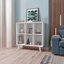 Estante Retrô Organizador com 6 Nichos Panamá