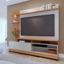 Estante Ripado Home Theater para TVs até 65 Polegadas com LED 1 Porta 4 Nichos Maceió Colibri Móveis Estante Ripado Home Theater para TVs até 65 Polegadas com LED 1 Porta 4 Nichos Maceió Colibri Móveis