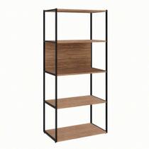 Estante Shelf Ameixa e Preta 139 cm Estante Shelf Ameixa e Preta 139 cm
