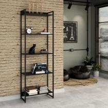 Estante Studio III Preta 60 cm