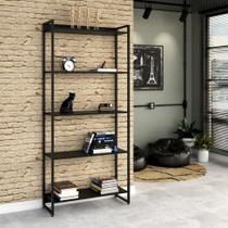Estante Studio III Preta 80 cm