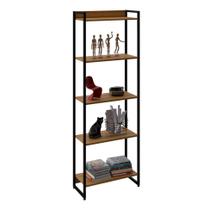 Estante Studio Mel e Preta 187x60 cm