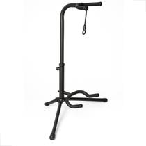 Estante Suporte Chão Piso Com Trava Violão Guitarra Banjo Cavaco
