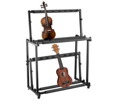 Estante Suporte Rack Vertical P/Cavaquinho Violino Ukulele - Aj Som Acessórios Musicais