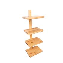 Estante suspensa de bambu 4 andares - Oikos Estante suspensa de bambu 4 andares - Oikos