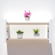 Estante Suspensa Decorativa Chamego MD046 60cm MDP Barrique 14x60x20