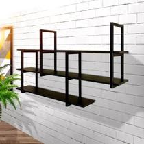 Estante suspensa industrial elegante moderna Estante suspensa industrial elegante moderna