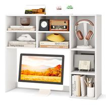 Estante Tangkula para Mesa 94x25x79cm 7 Cubos Branco Estante Tangkula para Mesa 94x25x79cm 7 Cubos Branco