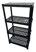 Estante Útil Modular Grande Reforçada 4 Andares de Qualidade Plástico Estante Útil Modular Grande Reforçada 4 Andares de Qualidade Plástico