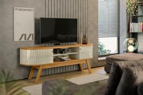 Estante Valência Para TV até 75 Polegadas - Cumaru / Opala - Madetec