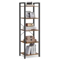 Estante VASAGLE de 5 camadas com estrutura de aço 30 x 40 x 153 cm