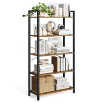 Estante VASAGLE de 5 camadas com estrutura de aço 80 x 40 x 153 cm Estante VASAGLE de 5 camadas com estrutura de aço 80 x 40 x 153 cm
