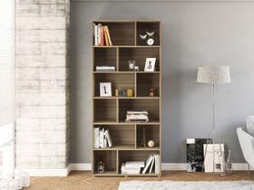 Estante Xangai 12 nichos Castanho Politorno