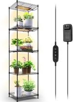 Estantería para Plantas con Luz de Cultivo Barrina CX83 de 5 Niveles, 150 cm