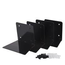 Estantes flutuantes STORAGE MANIAC, montadas na parede, pacote com 4