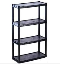 Estantes Plástica Modular kit 3 Com 4 Prateleiras Grande