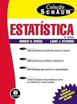 Estatística Paperback Spiegel, Murray R. Stephens, Larry J. Pertence Júnior, Antonio and Nascimento, José Lucimar do Estatística Paperback Spiegel, Murray R. Stephens, Larry J. Pertence Júnior, Antonio and Nascimento, José Lucimar do