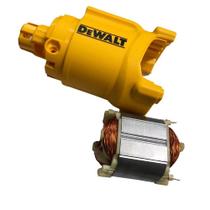 Estator 127v + carcaça motor martelete d25133 original dewalt