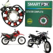 Estator bobina magneto pulso completo smartfox honda nxr bros 150 2006 2007 2008