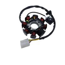 Estator Completo Magneto 8 Bobinas Shineray Jet 50 Estator Completo Magneto 8 Bobinas Shineray Jet 50
