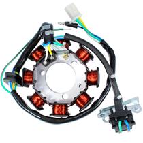 Estator gerador magneto completo CG125 Fan Titan 2003 a 2008 Estator gerador magneto completo CG125 Fan Titan 2003 a 2008