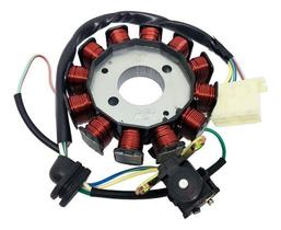 Estator Magneto Com Bobina Pulso Biz 125 Ks Es 00 A 11 Smartfox